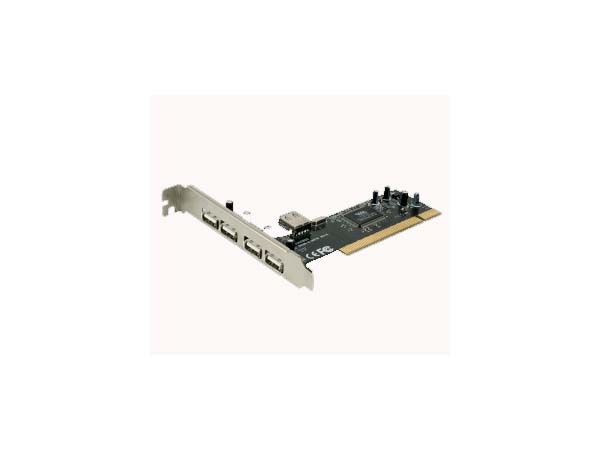PUERTO PCI USB 2.0 (1I+4EX) ENCORE                          