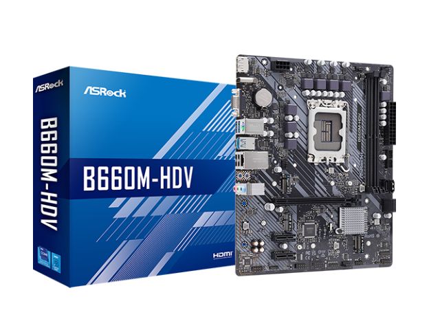 MOTHERBOARD ASROCK B660M-HDV LGA1700                        