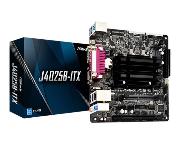 MOTHER/MICRO ASROCK J4025B-ITX INTEGRADO SO-DIMM COM LPT1   