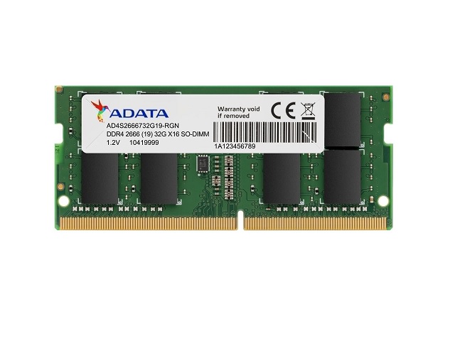 MEMORIA ADATA DDR4 SO-DIMM 8GB/2666 MHZ                     