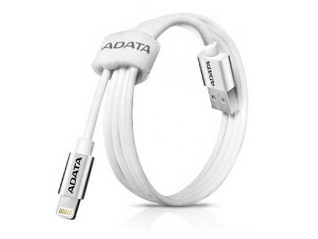 CABLE ADATA APPLE SYNC&CHARG LIGHTNING USB-A 2.0 100CM WHITE