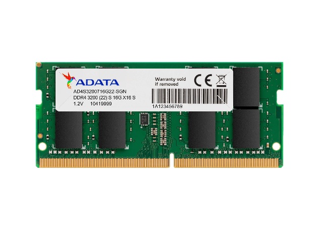 MEMORIA ADATA DDR4 SO-DIMM 8GB/3200 MHZ AD4S320038G22-SGN   