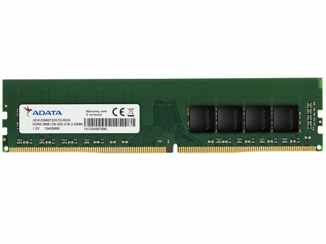 MEMORIA ADATA DDR4 U-DIMM 8GB/ 2666 MHZ AD4U26668G19-SGN    