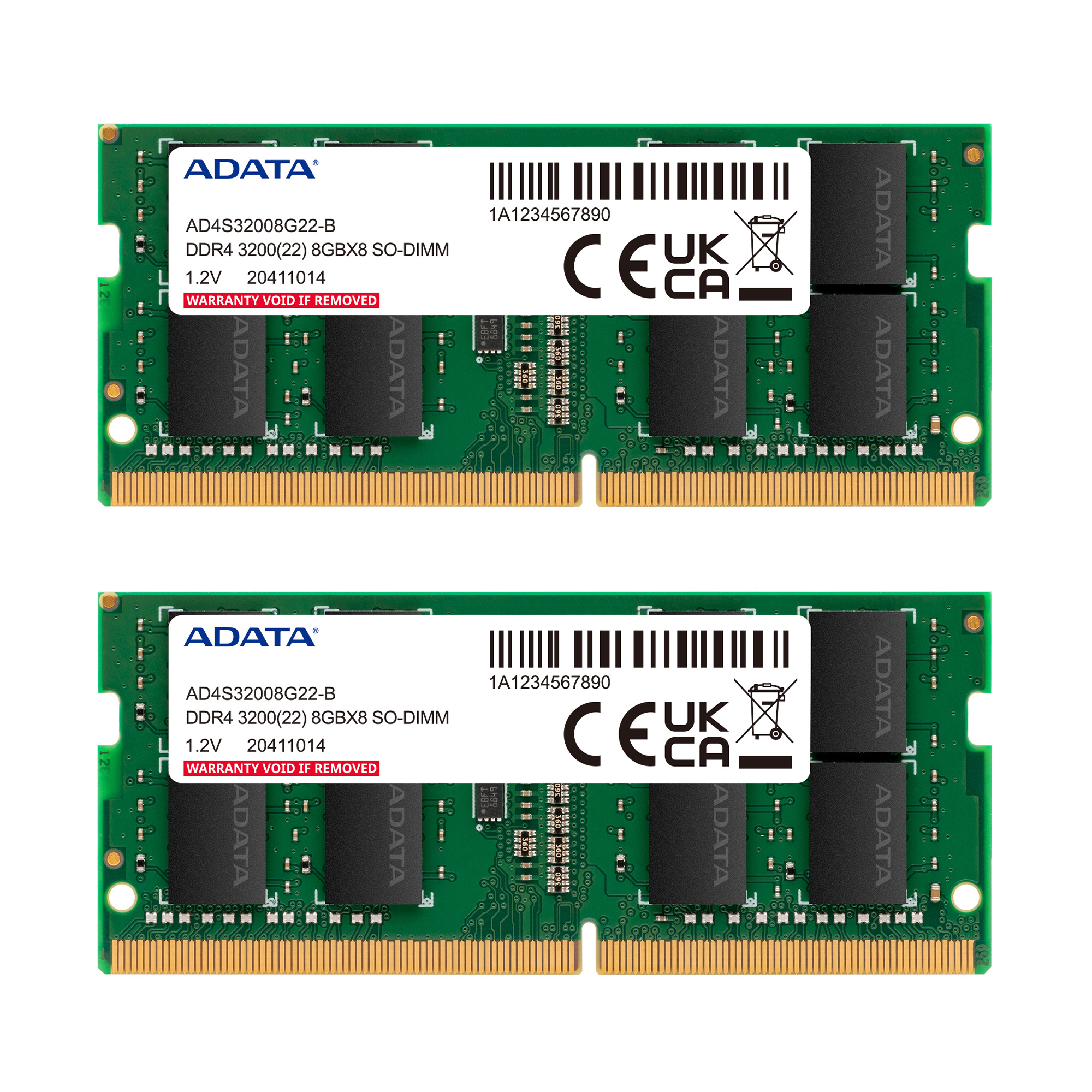 MEMORIA ADATA DDR4 SO-DIMM 8GB/3200 MHZ AD4S320016G22-SGN
 