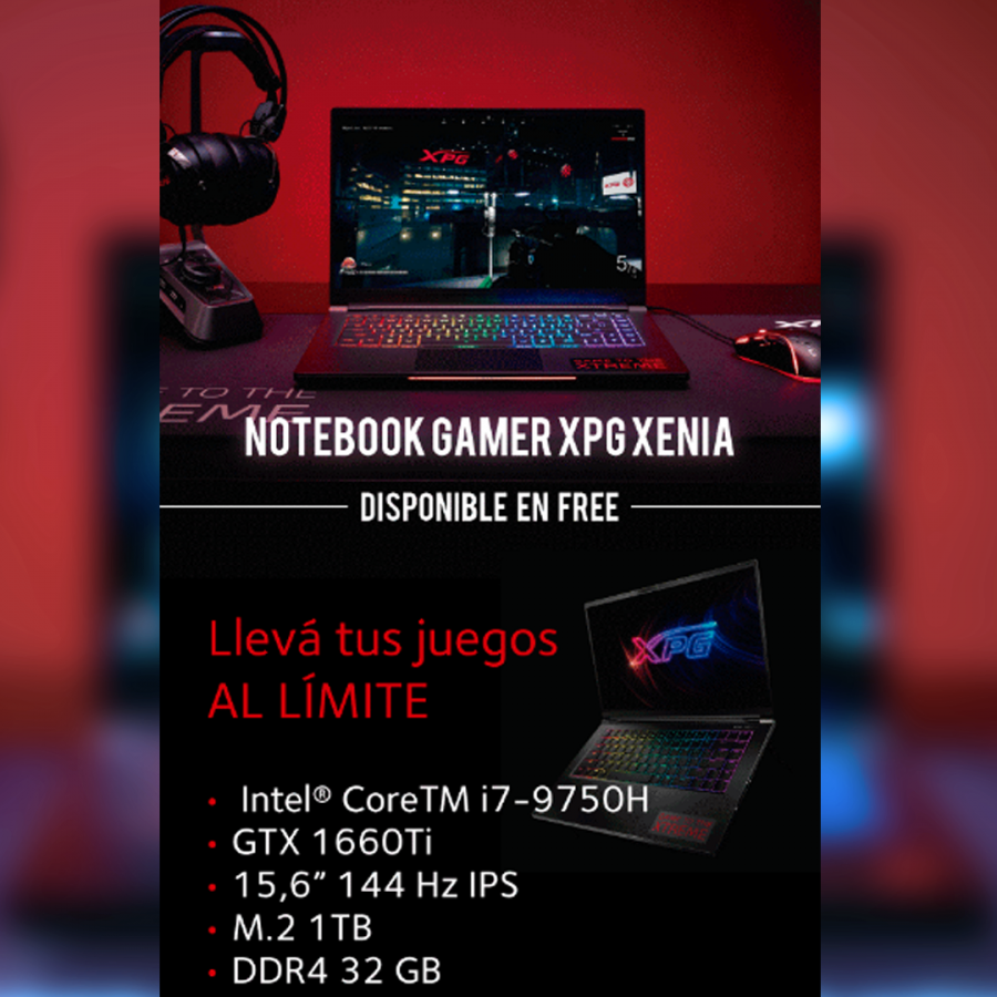 Notebook XENIA disponible en FREE!